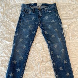 Current/Elliott Star Print Jeans
